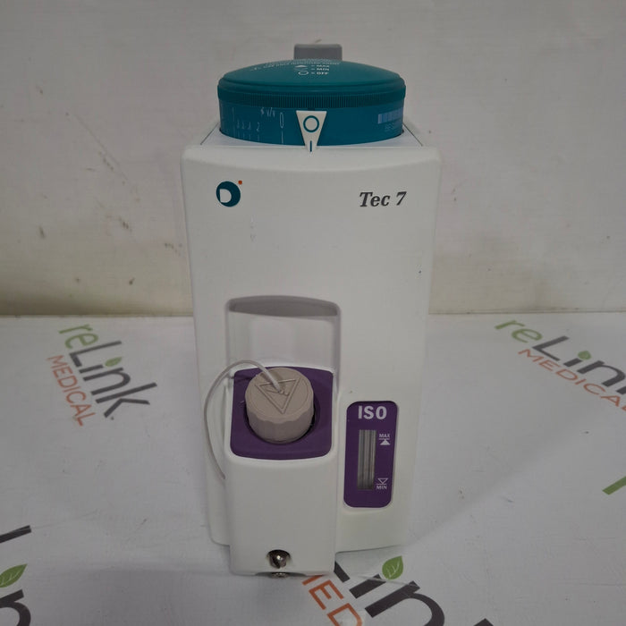 Datex-Ohmeda Datex-Ohmeda Tec 7 Isoflurane Vaporizer Anesthesia reLink Medical
