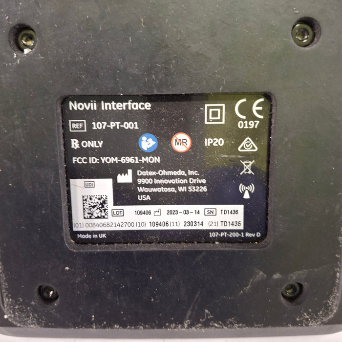 Monica Healthcare Limited 107-PT-001 Fetal Monitor