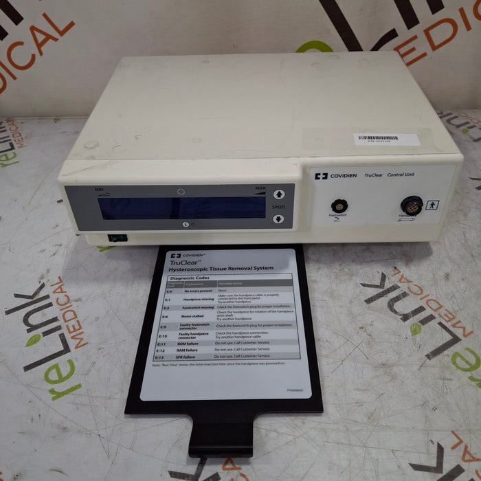 Covidien Covidien 7209808 TruClear Control Unit Surgical Power Instruments reLink Medical