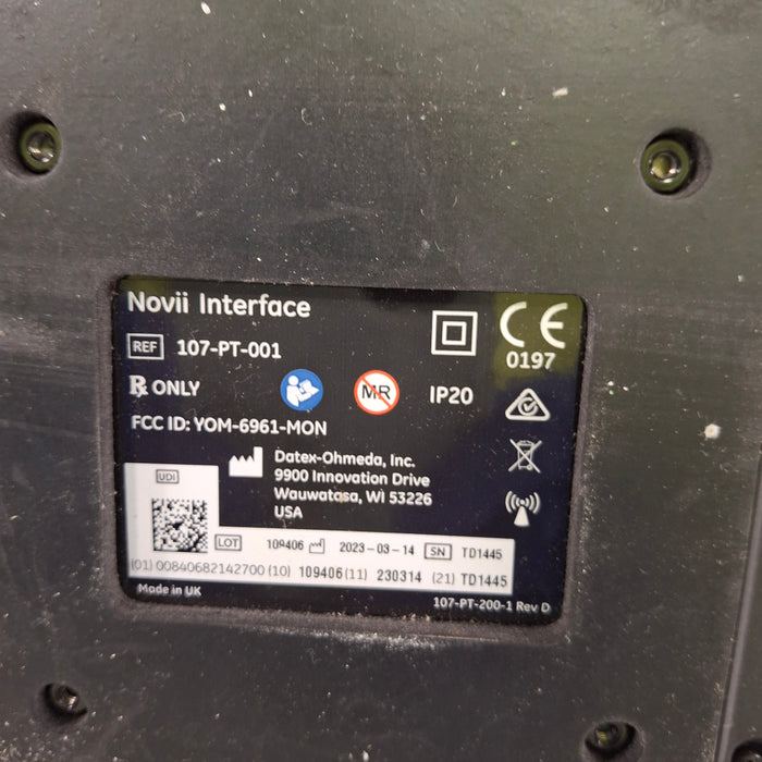 Monica Healthcare Limited 107-PT-001 Fetal Monitor