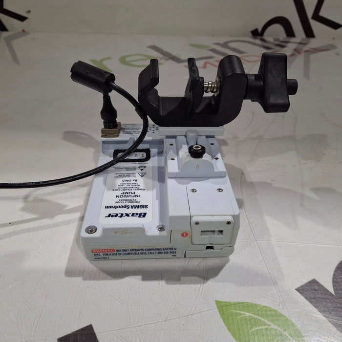 Baxter Baxter Sigma Spectrum 8.00.03 w/o Battery Infusion Pump Infusion Pump reLink Medical