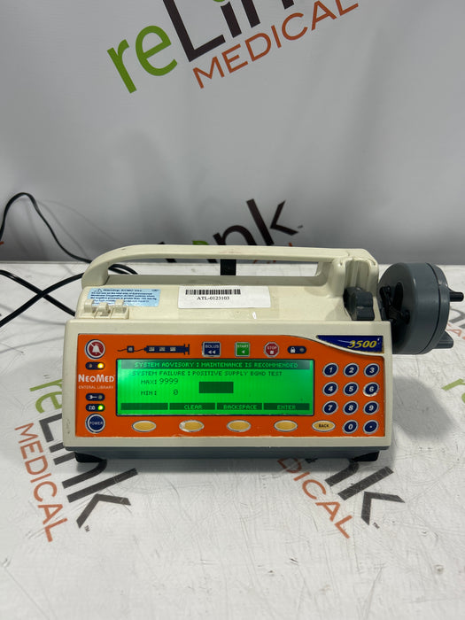 Smiths Medical Medfusion 3500 Syringe Infusion Pump