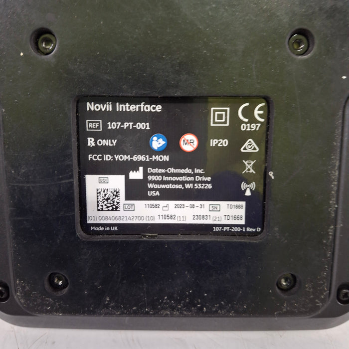 Monica Healthcare Limited 107-PT-001 Fetal Monitor