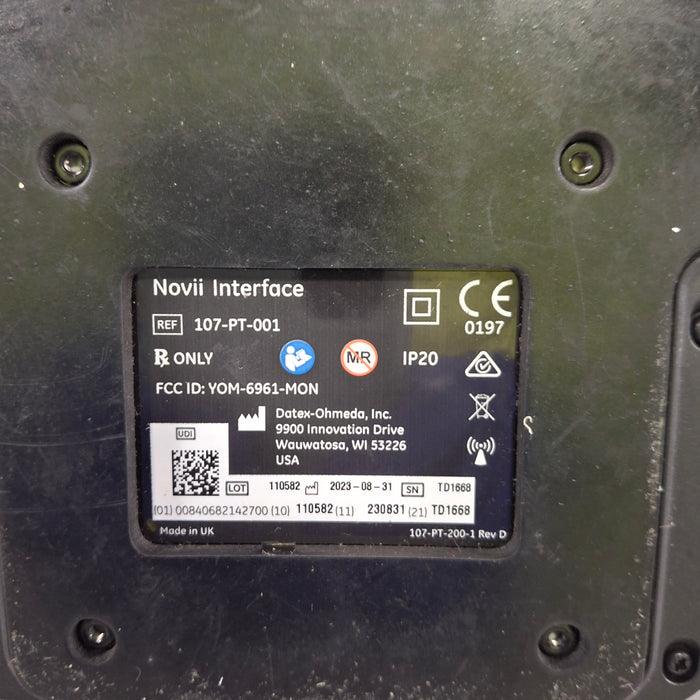 Monica Healthcare Limited 107-PT-001 Fetal Monitor