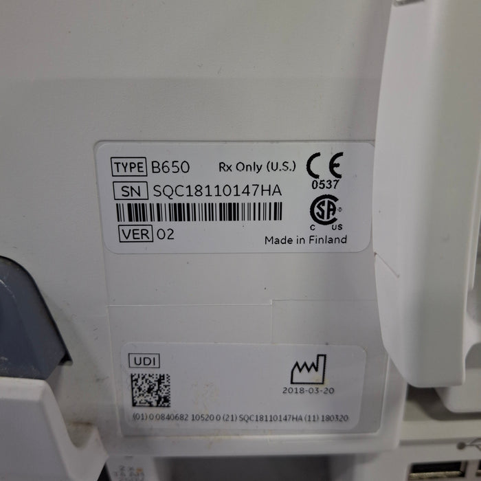GE Healthcare GE Healthcare Carescape B650 Critical Care Patient Monitor Patient Monitors reLink Medical