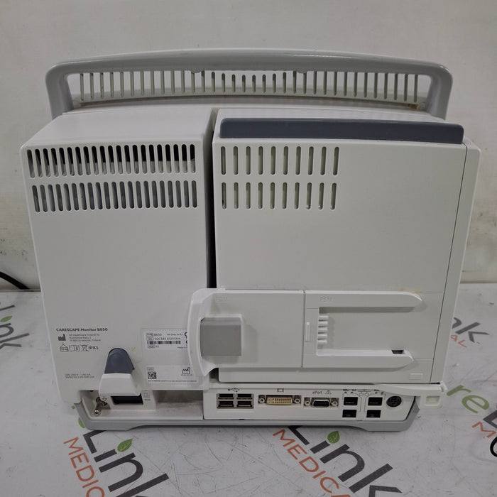 GE Healthcare GE Healthcare Carescape B650 Critical Care Patient Monitor Patient Monitors reLink Medical