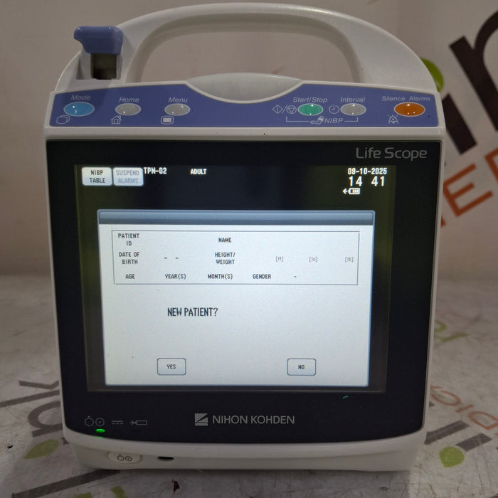 Nihon Kohden Nihon Kohden BSM-1753 Life Scope PT Transport Patient Monitor Patient Monitors reLink Medical