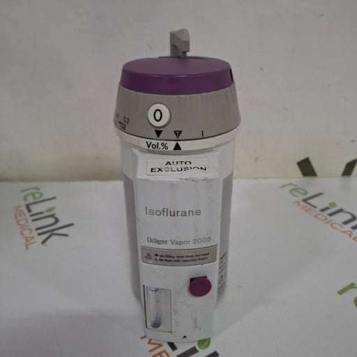 Draeger Medical Draeger Medical Vapor 2000 Isoflurane Vaporizer Anesthesia reLink Medical