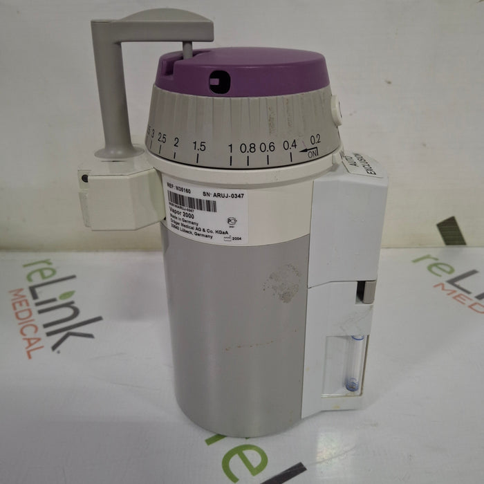 Draeger Medical Draeger Medical Vapor 2000 Isoflurane Vaporizer Anesthesia reLink Medical