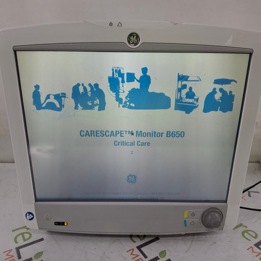 GE Healthcare GE Healthcare Carescape B650 Critical Care Patient Monitor Patient Monitors reLink Medical