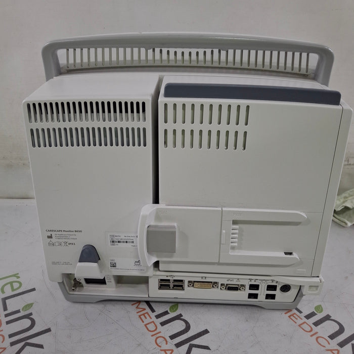 GE Healthcare GE Healthcare Carescape B650 Critical Care Patient Monitor Patient Monitors reLink Medical