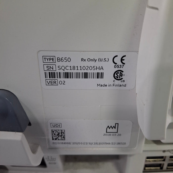 GE Healthcare GE Healthcare Carescape B650 Critical Care Patient Monitor Patient Monitors reLink Medical