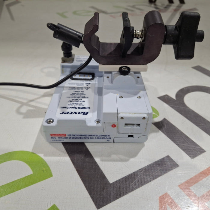 Baxter Baxter Sigma Spectrum 8.00.05 w/o Battery Infusion Pump Infusion Pump reLink Medical