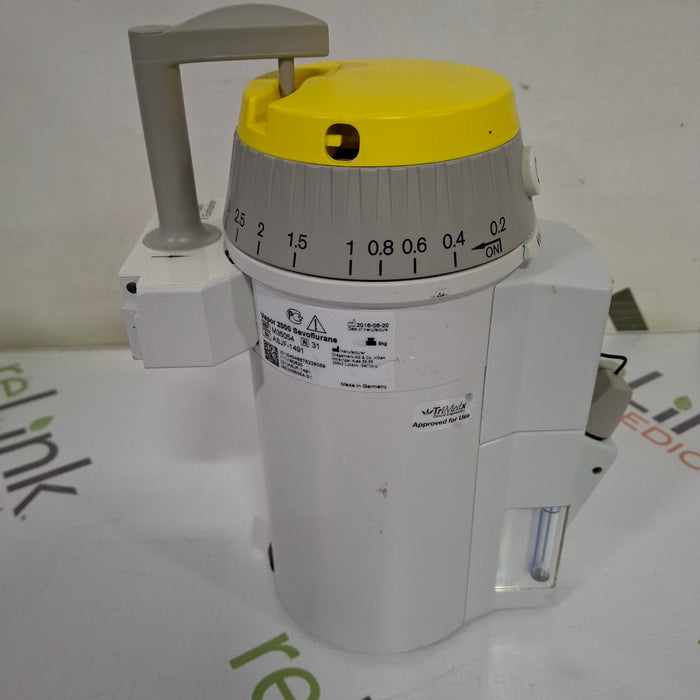 Draeger Medical Draeger Medical Vapor 2000 Sevoflurane Vaporizer Anesthesia reLink Medical