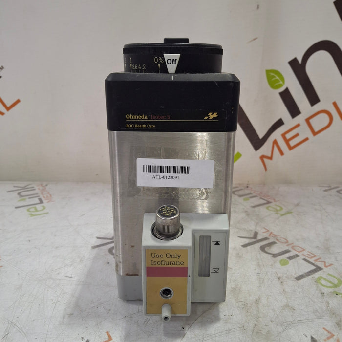 Datex-Ohmeda Datex-Ohmeda Isotec 5 Isoflurane Vaporizer Anesthesia reLink Medical