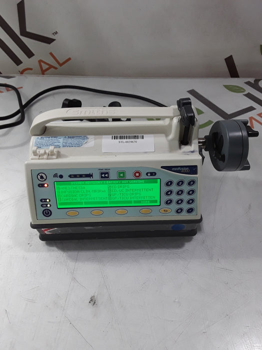 Smiths Medical Smiths Medical Medfusion 4000 Syringe Infusion Pump Infusion Pump reLink Medical