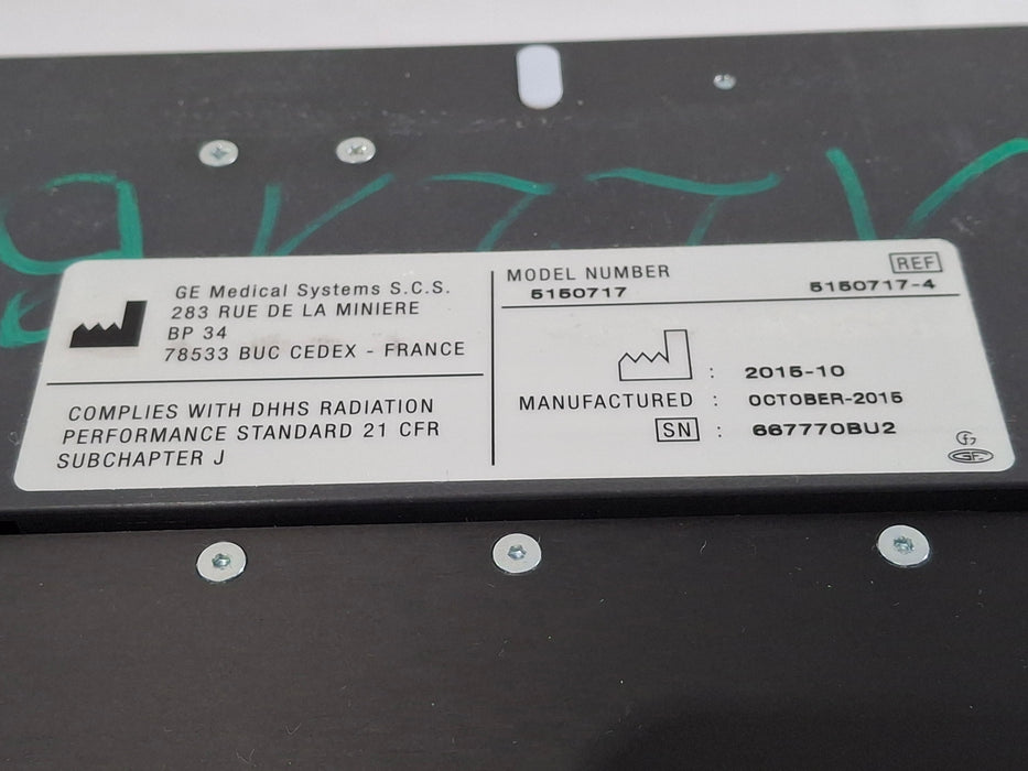 GE Healthcare Senographe Essential Bucky CDRH