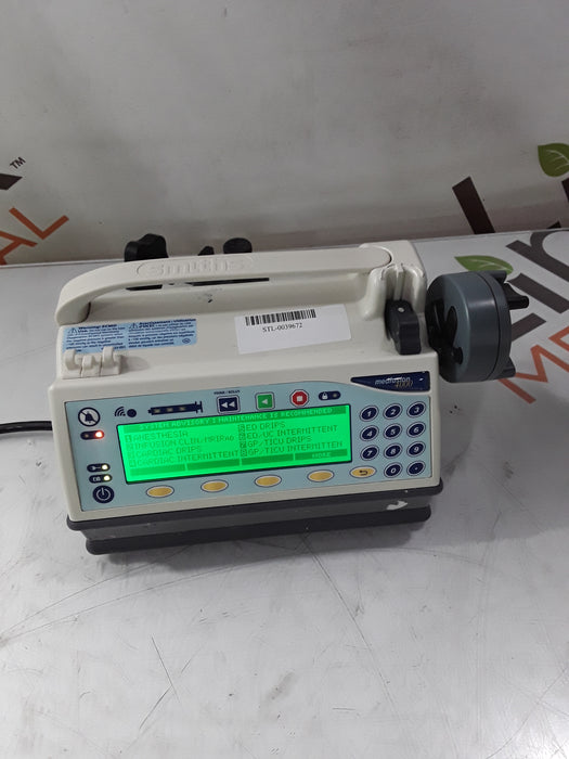 Smiths Medical Medfusion 4000 Syringe Infusion Pump
