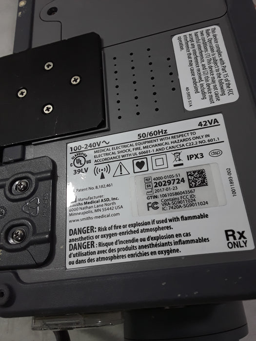 Smiths Medical Medfusion 4000 Syringe Infusion Pump