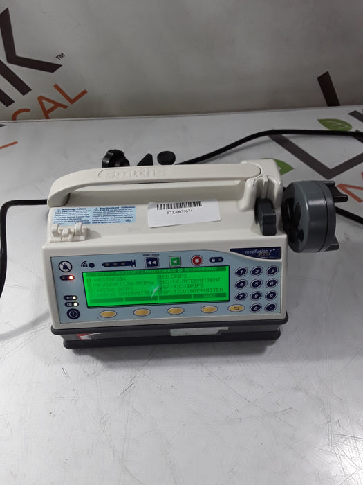 Smiths Medical Medfusion 4000 Syringe Infusion Pump
