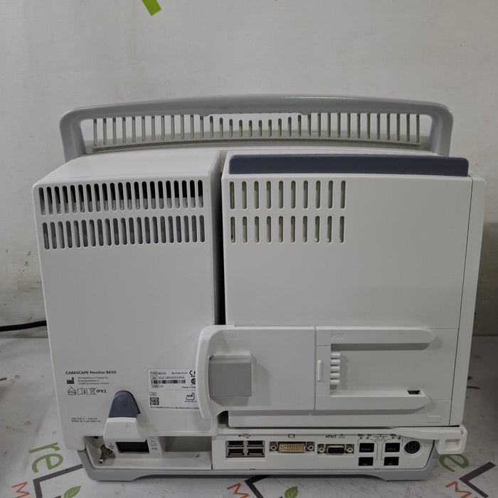 GE Healthcare Carescape B650 Critical Care Patient Monitor