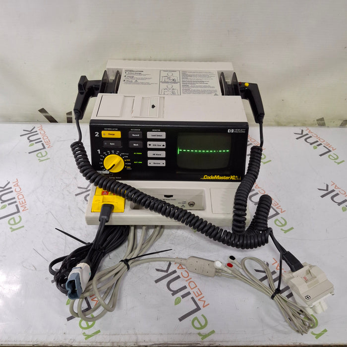 Hewlett Packard Hewlett Packard CodeMaster XL+ Defib Defibrillators reLink Medical