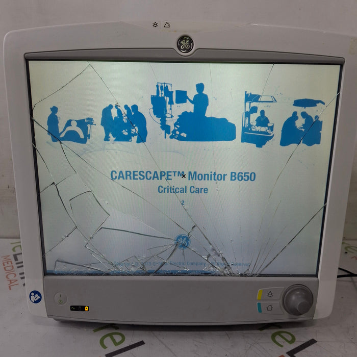 GE Healthcare GE Healthcare Carescape B650 Critical Care Patient Monitor Patient Monitors reLink Medical