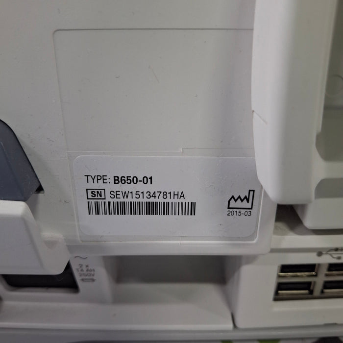GE Healthcare Carescape B650 Critical Care Patient Monitor