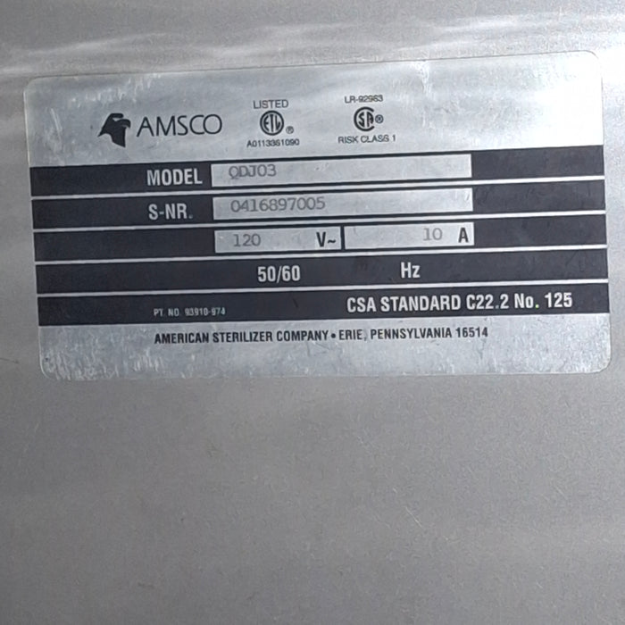 Steris QDJ03 Table Top Blanket Warmer