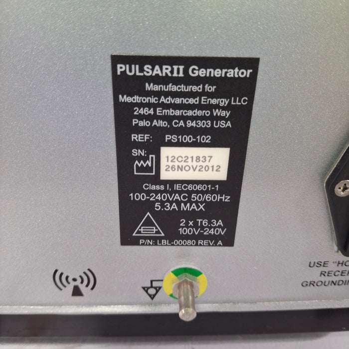 Medtronic PEAK Plasmablade Pulsar II Peak Surgery System