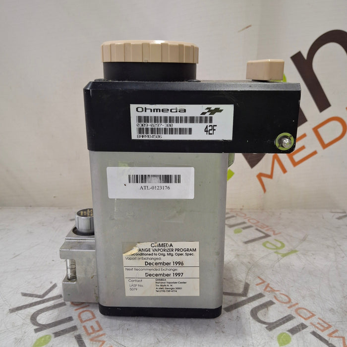Ohmeda Medical Ohmeda Medical Isotec 4 Isoflurane Vaporizer Anesthesia reLink Medical