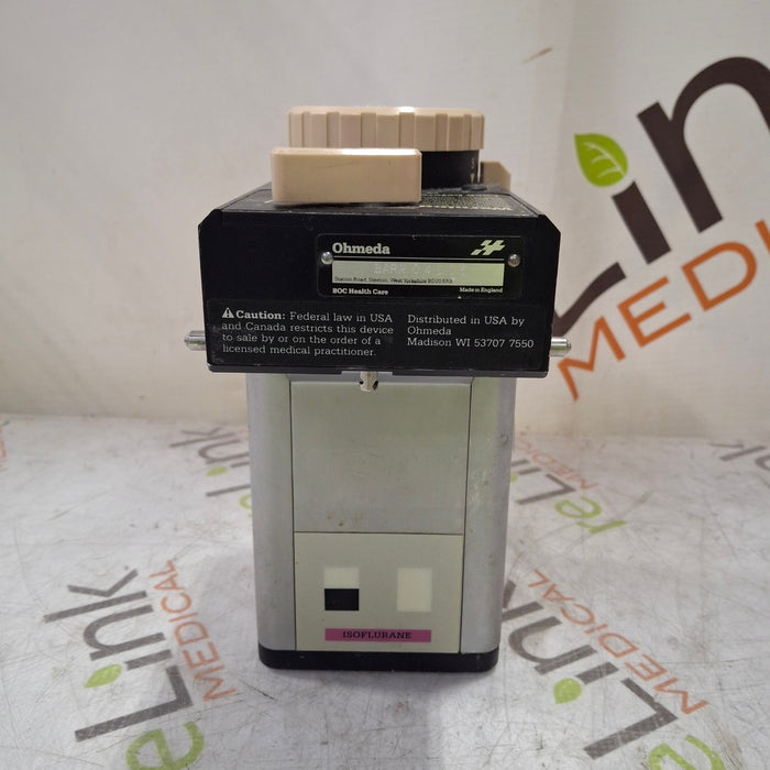 Ohmeda Medical Ohmeda Medical Isotec 4 Isoflurane Vaporizer Anesthesia reLink Medical