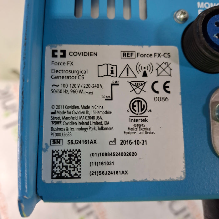 Covidien Force FX-CS Electrosurgical Unit