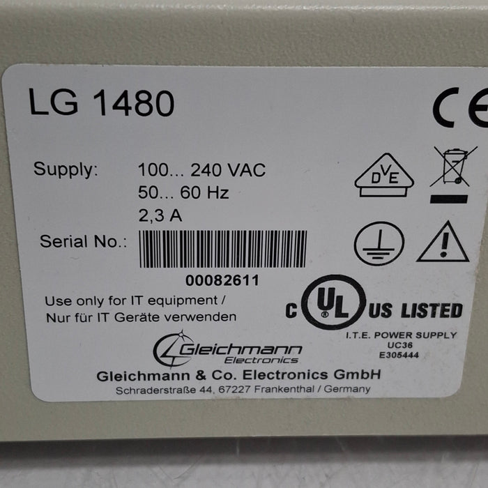 Gleichmann Electronics LG 1480 Battery Charger