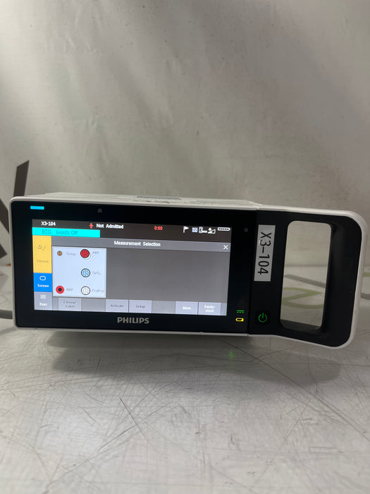 Philips IntelliVue X3 - Rainbow Masimo SpO2 Transport Patient Monitor