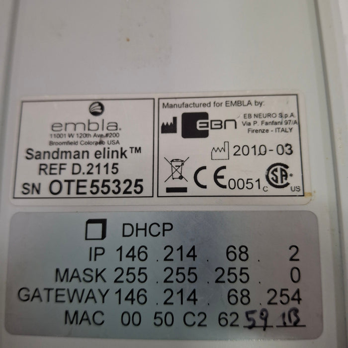 Embla Sandman E EEG System