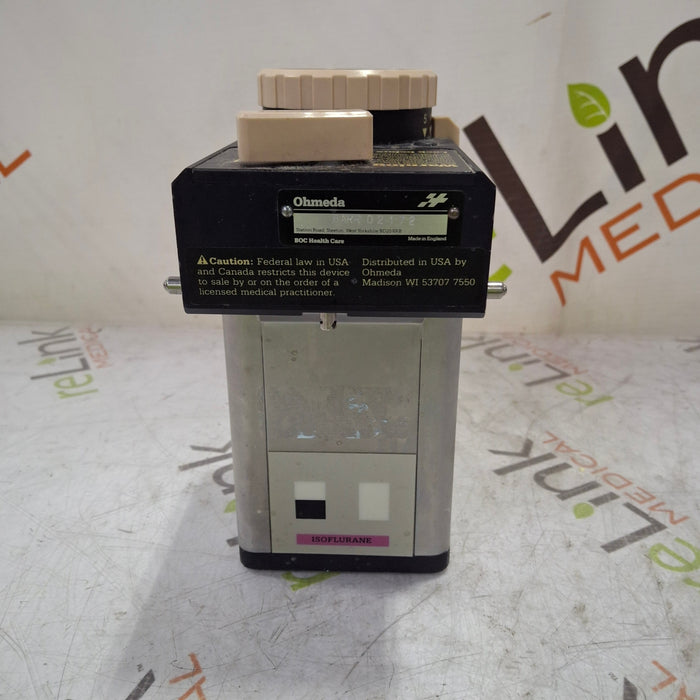 Ohmeda Medical Ohmeda Medical Isotec 4 Isoflurane Vaporizer Anesthesia reLink Medical