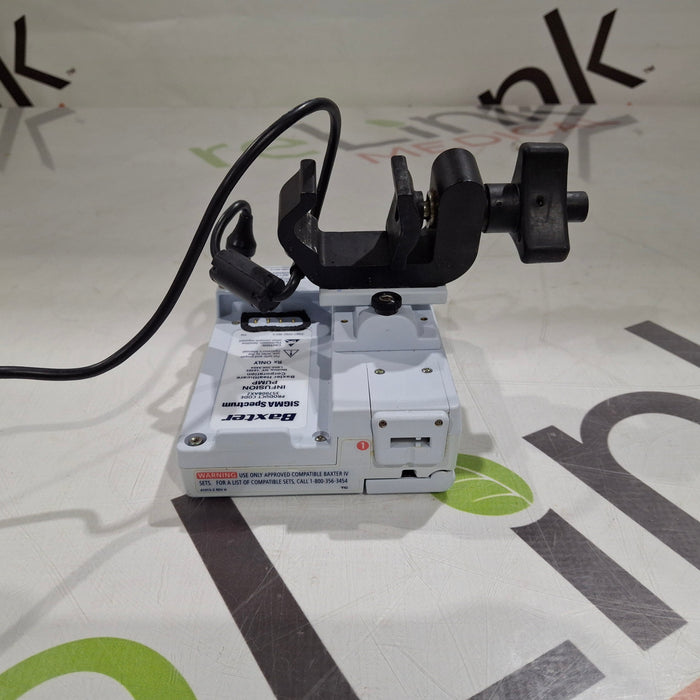 Baxter Sigma Spectrum 8.00.05 w/o Battery Infusion Pump