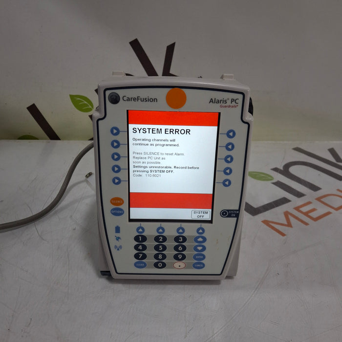 CareFusion Alaris 8015 Large Screen POC Infusion Pump