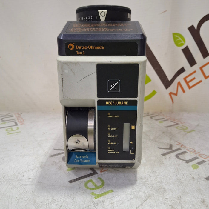 Ohmeda Medical Ohmeda Medical Tec 6 Vaporizer Anesthesia reLink Medical