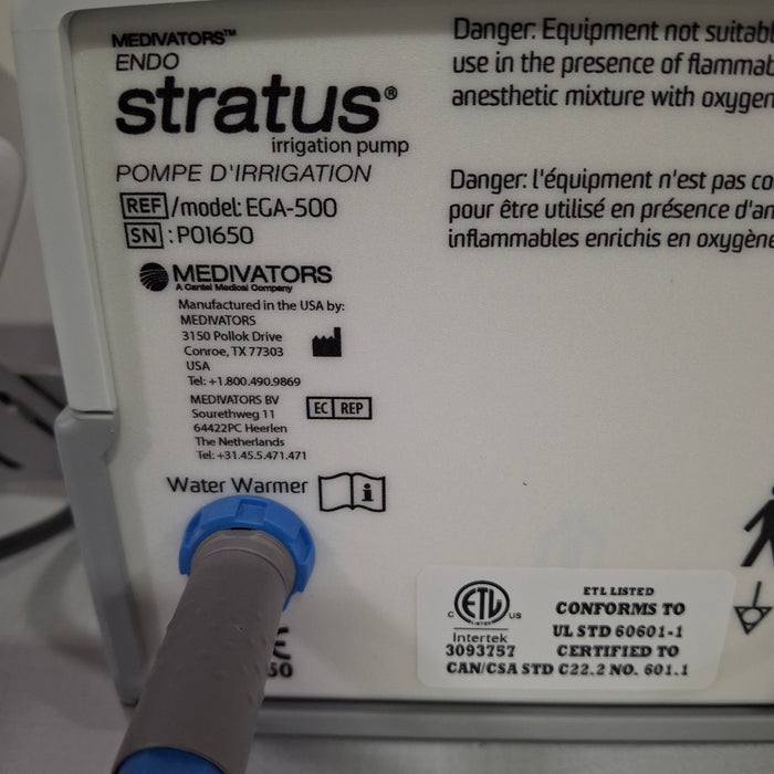 Medivators Medivators Endo Stratus EGA-500 Irrigation Pump Rigid Endoscopy reLink Medical