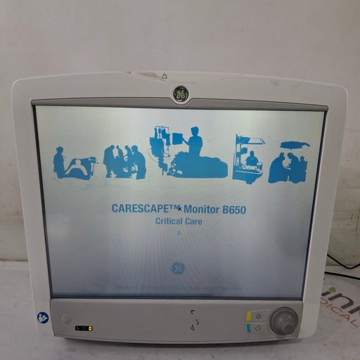 GE Healthcare GE Healthcare Carescape B650 Critical Care Patient Monitor Patient Monitors reLink Medical