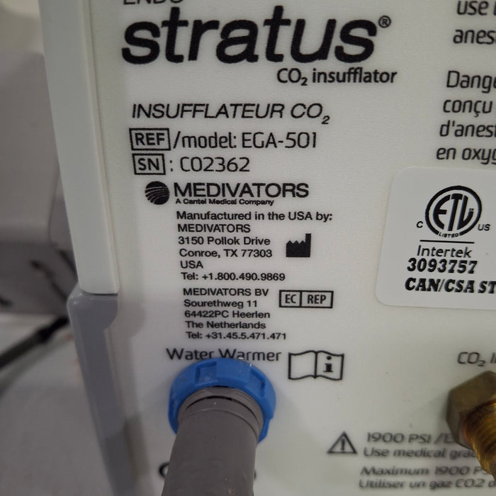 Medivators Medivators Endo Stratus EGA-501 Insufflator Rigid Endoscopy reLink Medical