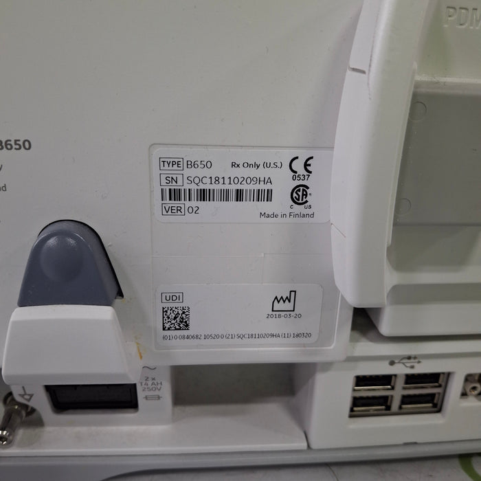 GE Healthcare GE Healthcare Carescape B650 Critical Care Patient Monitor Patient Monitors reLink Medical