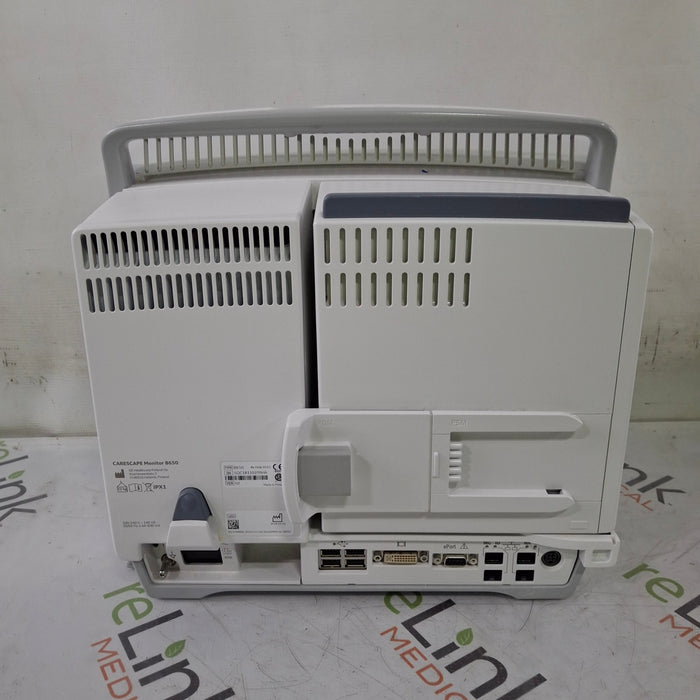 GE Healthcare GE Healthcare Carescape B650 Critical Care Patient Monitor Patient Monitors reLink Medical