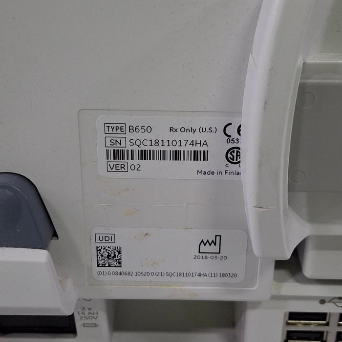 GE Healthcare GE Healthcare Carescape B650 Critical Care Patient Monitor Patient Monitors reLink Medical