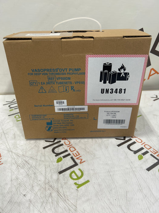 CTC CTC VasoPress Supreme Mini VP500DM Pump Surgical Equipment reLink Medical