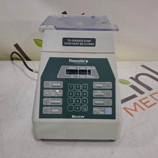 Baxa Corporation Baxa Corporation Repeater Pump Peristaltic Fluid Transfer Research Lab reLink Medical