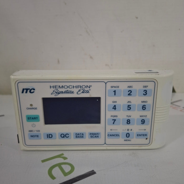 ITC Medical Hemochron Signature Elite rapid whole blood testing