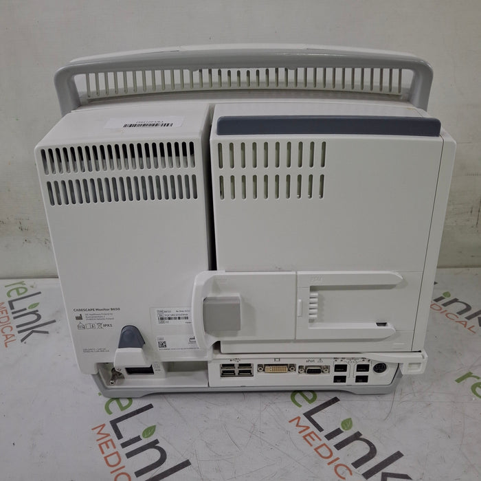 GE Healthcare Carescape B650 Critical Care Patient Monitor